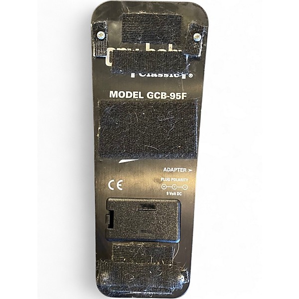 Used Dunlop GCB95F Crybaby Classic Wah With Fasel Inductor Effect Pedal