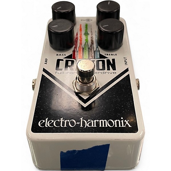 Used Electro-Harmonix Crayon Full Range Overdrive Effect Pedal