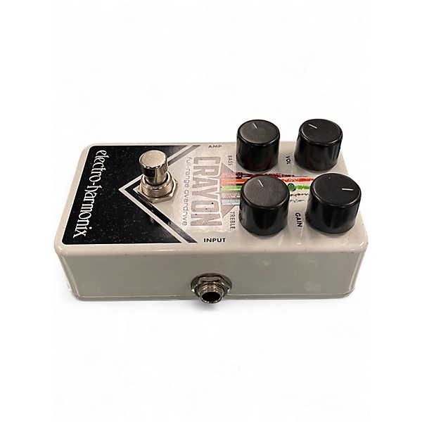 Used Electro-Harmonix Crayon Full Range Overdrive Effect Pedal