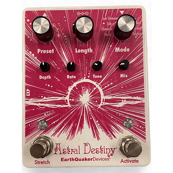 Used EarthQuaker Devices ASTRAL DESTINY Effect Pedal