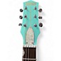 Used Gretsch Guitars Electromatic Dbl jet Surf Green Hollow Body Electric Guitar