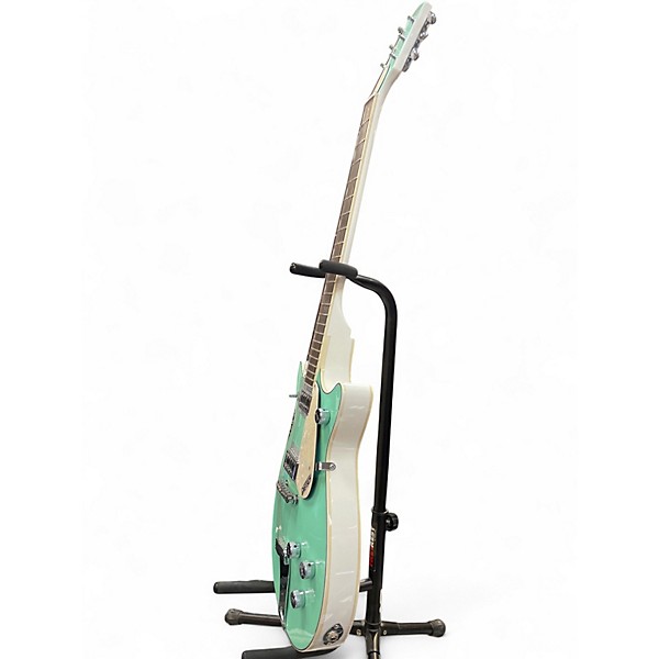 Used Gretsch Guitars Electromatic Dbl jet Surf Green Hollow Body Electric Guitar