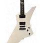 Used ESP LTD James Hetfield Snakebyte White Solid Body Electric Guitar