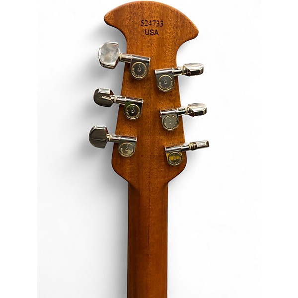 Used Ovation 6778 Elite Standard Black Acoustic Electric Guitar