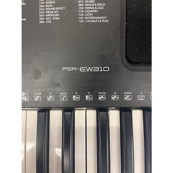 Used Yamaha Psrew310 Keyboard Workstation