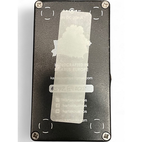 Used Kartakou Amplification Warmer Effect Pedal