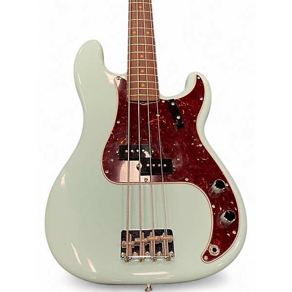 Used 2023 Fender AMERICAN VINTAGE II 1960 PRECISION BASS Daphne Blue Electric Bass Guitar