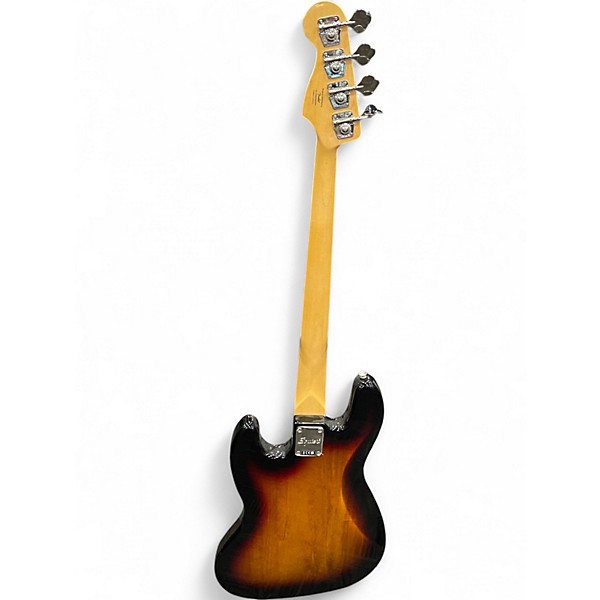 Used Squier Squier Classic Vibe '60s Fretless 2 Color Sunburst Electric Bass Guitar