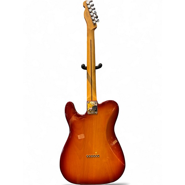 Used 2024 Fender Player Plus Nashville Telecaster Sienna Sunburst Solid Body Electric Guitar