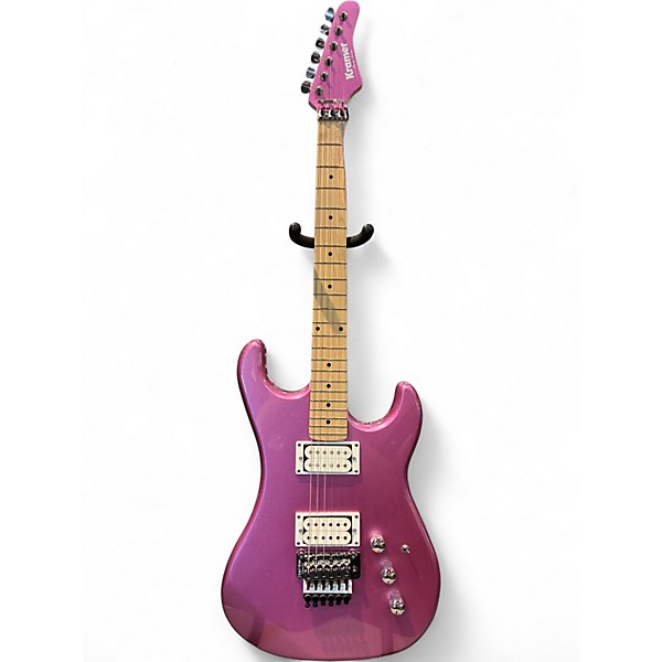 Used Kramer Pacer Classic Purple Passion Metallic Solid Body Electric Guitar