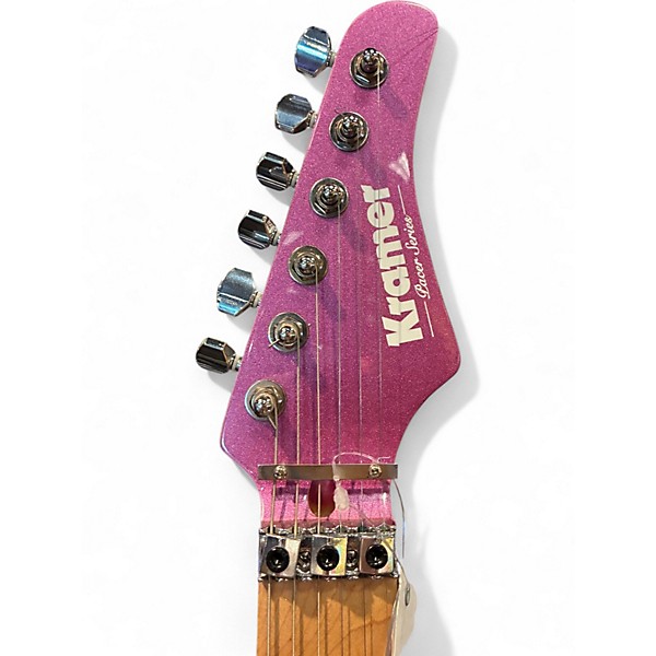 Used Kramer Pacer Classic Purple Passion Metallic Solid Body Electric Guitar
