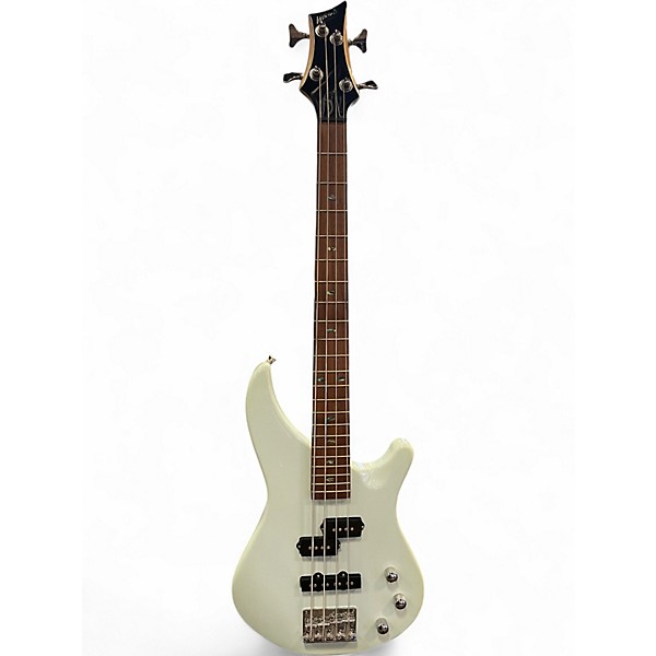 Used Mitchell MB100 Powder Blue Electric Bass Guitar