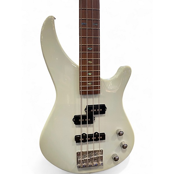 Used Mitchell MB100 Powder Blue Electric Bass Guitar