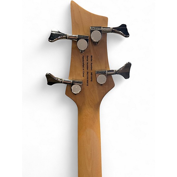 Used Mitchell MB100 Powder Blue Electric Bass Guitar