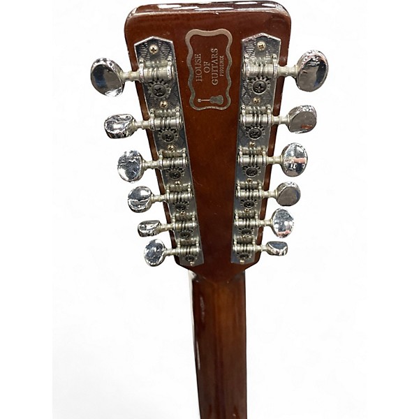 Used Takamine F385 Natural 12 String Acoustic Guitar