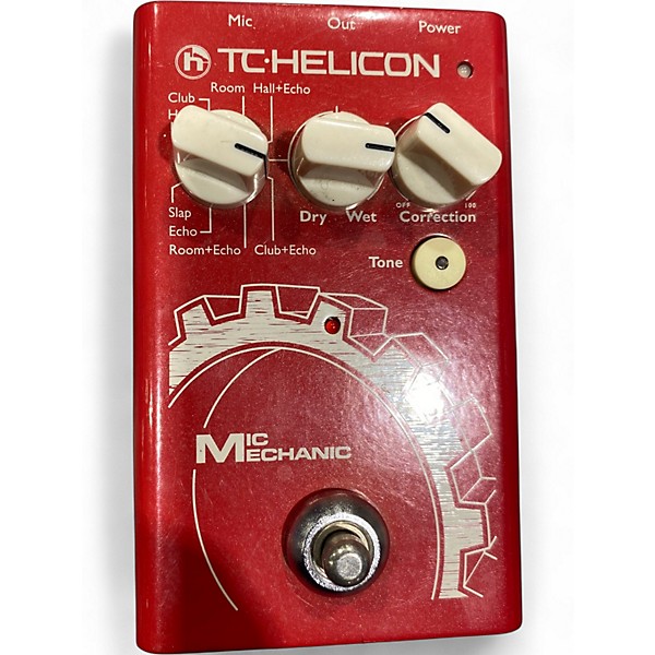 Used TC Helicon VoiceTone Mic Mechanic Vocal Processor