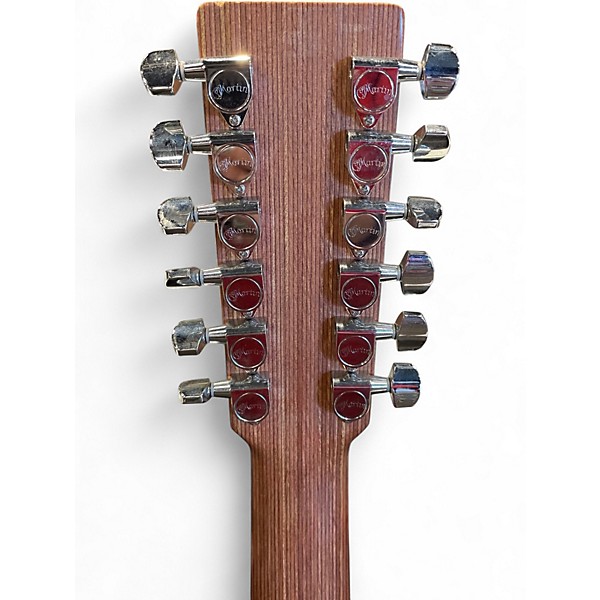 Used Martin D12X1AE Natural 12 String Acoustic Electric Guitar