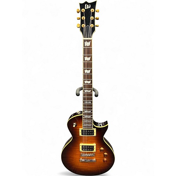 Used ESP LTD EC400 2 Tone Sunburst Solid Body Electric Guitar
