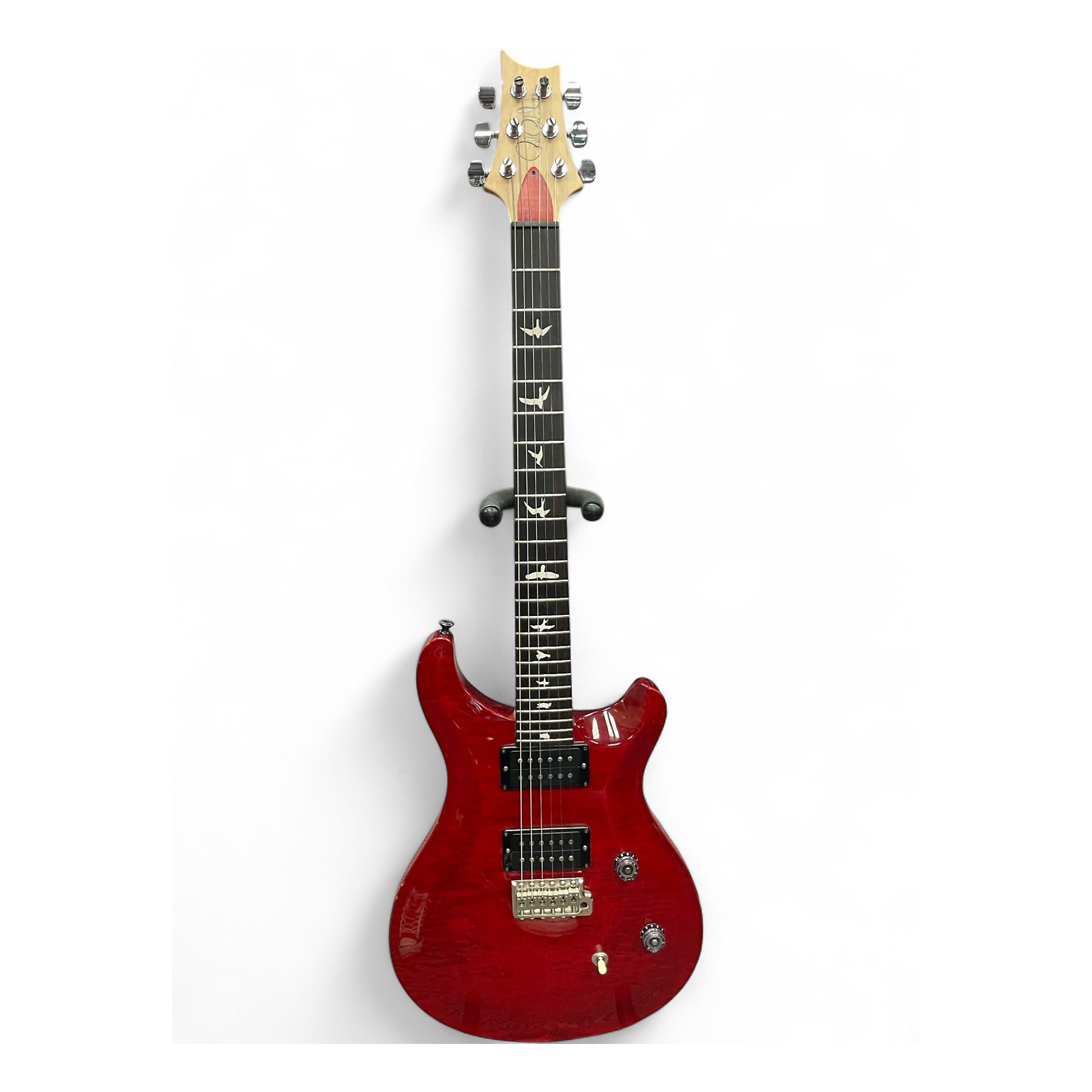 Used PRS CE24 SCARLET RED Solid Body Electric Guitar SCARLET RED