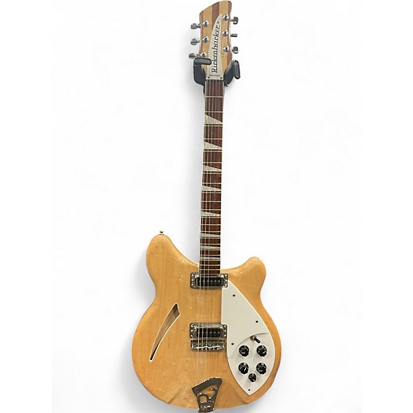 Used 2023 Rickenbacker 360 Natural Hollow Body Electric Guitar