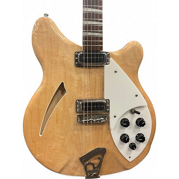 Used 2023 Rickenbacker 360 Natural Hollow Body Electric Guitar