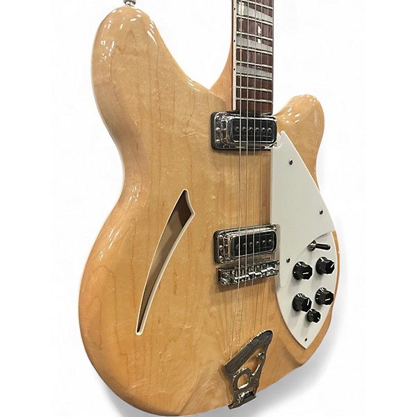 Used 2023 Rickenbacker 360 Natural Hollow Body Electric Guitar