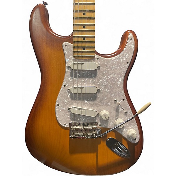 Used Fender FSR American Special Stratocaster Honey Burst Solid Body Electric Guitar
