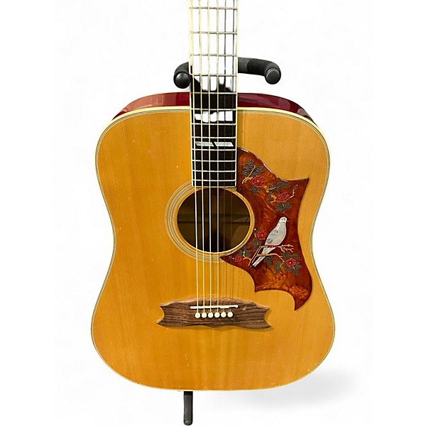 Used Aria PRO 2 CUSTOM NATURAL Acoustic Guitar