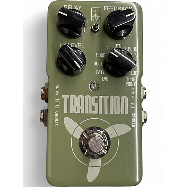 Used TC Electronic Transition Delay Effect Pedal