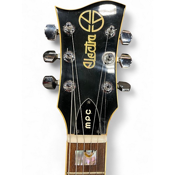 Vintage 1970s Electra MP X330 ORANGE BURST Solid Body Electric Guitar