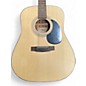Used Cort AD810 OP Dreadnought Natural Acoustic Guitar