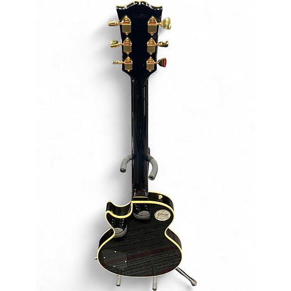 Used 2025 Gibson 1968 Les Paul Custom Reissue Black Solid Body Electric Guitar