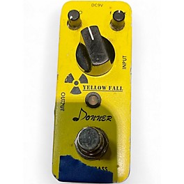 Used Donner Yellow Fall Effect Pedal