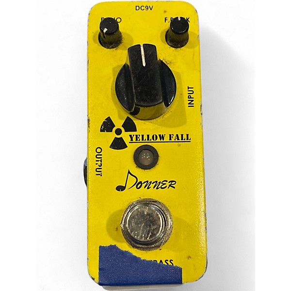 Used Donner Yellow Fall Effect Pedal