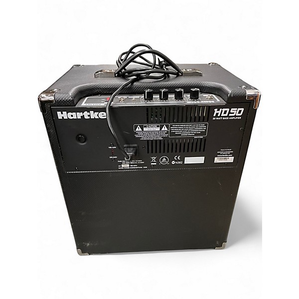 Used Hartke HD50 50w 1x10 Bass Combo Amp