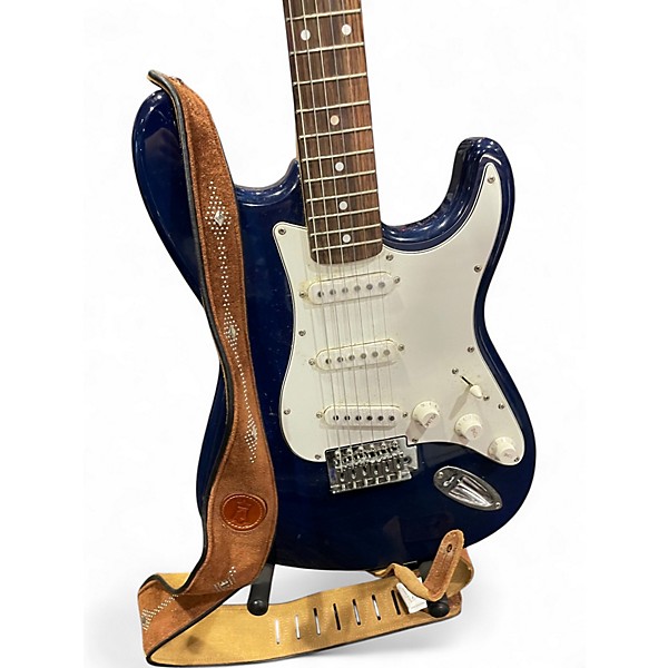 Used Stagg MISC STRAT Baltic Blue Solid Body Electric Guitar