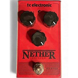 Used TC Electronic Nether Octaver Effect Pedal