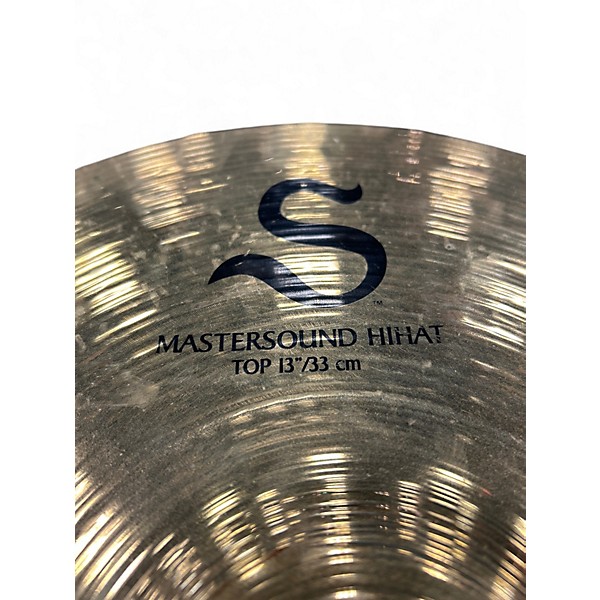 Used Zildjian 13in S Family Mastersound Hi-Hats Pair Cymbal