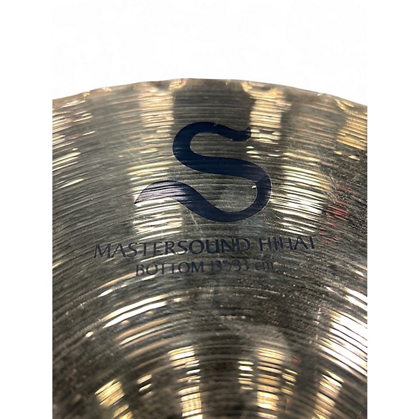 Used Zildjian 13in S Family Mastersound Hi-Hats Pair Cymbal