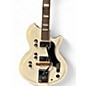 Used Supro Martinique White Solid Body Electric Guitar