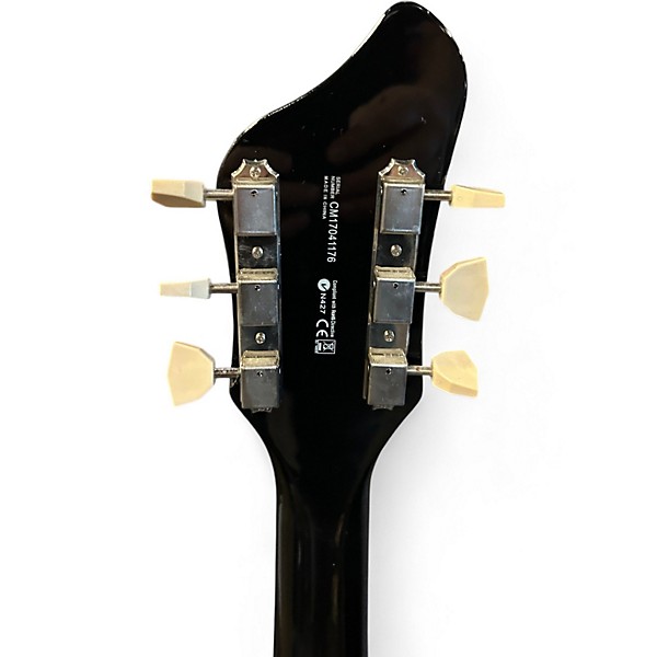 Used Supro Martinique White Solid Body Electric Guitar