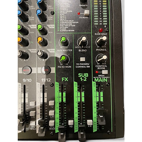 Used Yamaha MG12XU Unpowered Mixer