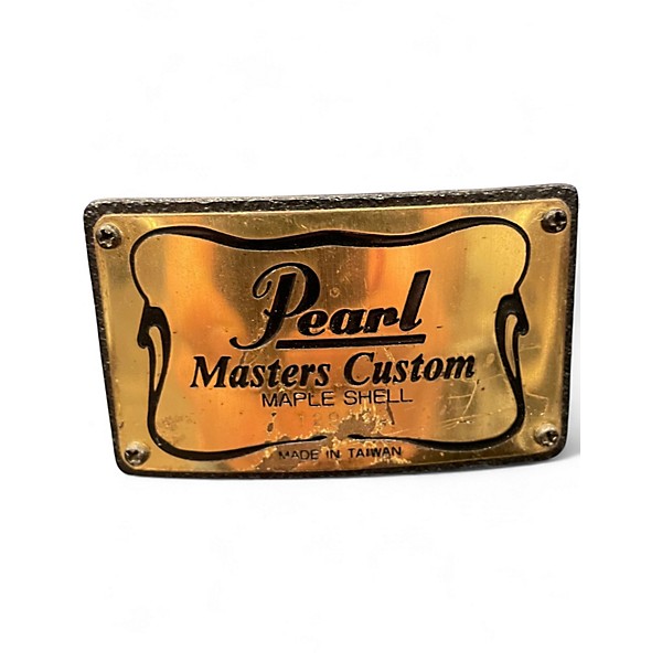 Used Pearl 6 Piece MASTER CUSTOM MAPLE SHELL WILDBERRY POPTART Drum Kit