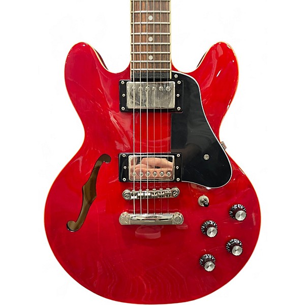 Used Epiphone Ultra-339 Candy Apple Red Hollow Body Electric Guitar