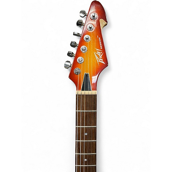 Used Peavey Session Sunburst Solid Body Electric Guitar
