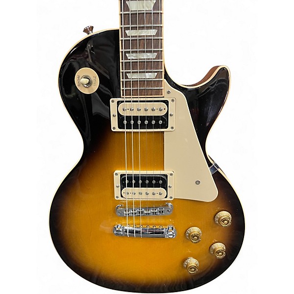 Used 2012 Gibson Les Paul Traditional Pro II Vintage Sunburst Solid Body Electric Guitar