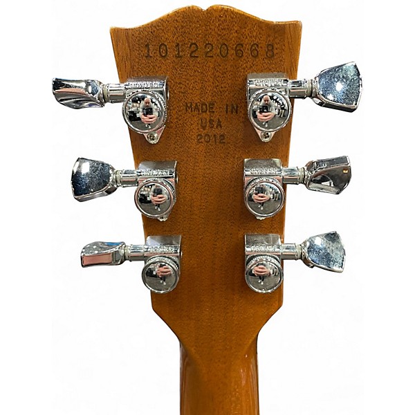 Used 2012 Gibson Les Paul Traditional Pro II Vintage Sunburst Solid Body Electric Guitar