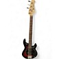 Used Sterling by Music Man Sting Ray 5 Dark Cherry Burst Electric Bass Guitar thumbnail