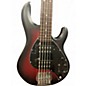 Used Sterling by Music Man Sting Ray 5 Dark Cherry Burst Electric Bass Guitar