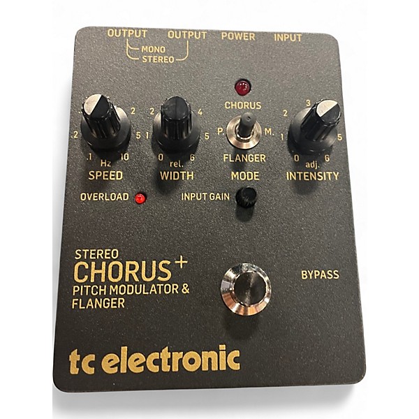 Used TC Electronic SCF Chorus Flanger Effect Pedal